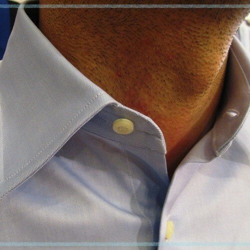Camicia Sartoriale Twill Celeste